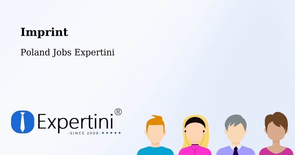 Imprint – Łużna - Poland Jobs Expertini